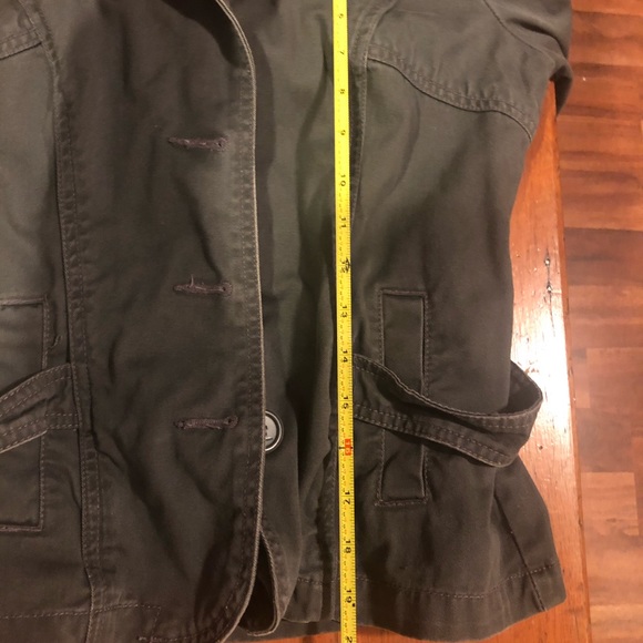 Lightweight gray jacket, hood with hearts 💕 - Picture 8 of 8